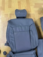 Housses de siège de voiture en cuir de luxe, imperméables, antidérapantes, durables, universelles, ensemble complet, très vendues