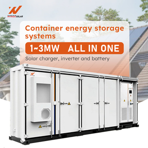 Système <span class=keywords><strong>de</strong></span> stockage d'énergie en conteneur Wingosolar version américaine, onduleur 500 kW, panneau solaire 255 kW, batterie lithium haute tension 710 W - Product Image 2