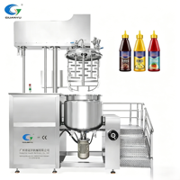 Machine de mélange et d'émulsification de sauce pour la fabrication de ketchup et de purée de tomates, 300L, en acier inoxydable SUS304, à économie d'énergie, pour l'industrie alimentaire