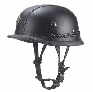 ZoomLon quattro stagioni moda retrò pelle aperta <span class=keywords><strong>casco</strong></span> da <span class=keywords><strong>moto</strong></span> Anti-appannamento ABS <span class=keywords><strong>3</strong></span> colori sicurezza guida <span class=keywords><strong>casco</strong></span> Vintage OEM - Product Image 4