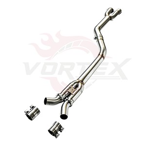 ท่อไอเสียแบบ Single Midpipe รุ่น Vortex SS304 สำหรับ BMW M2 G87 M3 G80 M4 G82 S58 3.0T ปี 2023-2026 ระบบสมรรถนะสำหรับการแข่งขัน ติดตั้งได้โดยตรง - Product Image 4