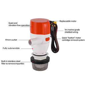 SEAFLO série 13 aérateur pompe à appât pompe Livewell pompe marine DC pompe submersible pour bateaux de pêche et kayaks de leurre - Product Image 4