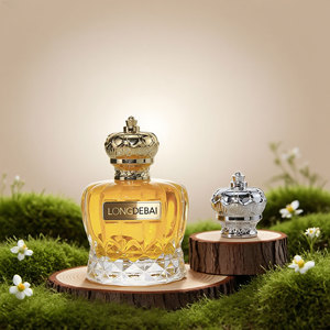 ขวดน้ำหอมเปล่าใสแบบใหม่พร้อมส่ง ขนาด 50 มล. 100 มล. ขวดน้ำหอมทรงกลมก้นหนา ขวดแก้วพร้อมกล่องบรรจุภัณฑ์ - Product Image 5