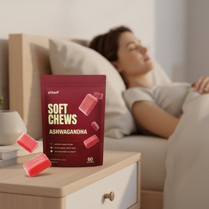 S-ODM OEM Yichao Gomas Mastigáveis de Ashwagandha Veganas Personalizadas para Relaxamento - Product Image 2