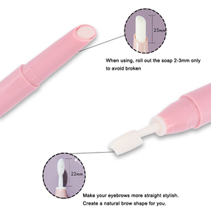 Pommade à <span class=keywords><strong>sourcils</strong></span> double embout, imperméable, tenue forte, cire coiffante pour <span class=keywords><strong>sourcils</strong></span>, marque privée, <span class=keywords><strong>savon</strong></span> transparent pour le modelage des <span class=keywords><strong>sourcils</strong></span> - Product Image 2