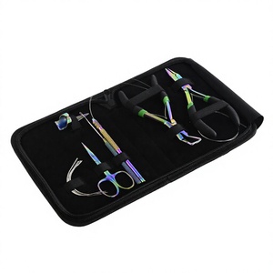 Le kit d'outils d'extension de cheveux nouveau modèle comprend un outil de boucle de cheveux avec 3 fils supplémentaires et des aiguilles à coudre de type C et une pince de retrait - Product Image 1