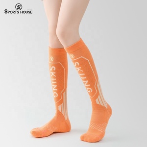 Calcetines <span class=keywords><strong>de</strong></span> Esquí y Snowboard para Mujer, Gruesos, <span class=keywords><strong>de</strong></span> Felpa, Cálidos para Invierno, <span class=keywords><strong>de</strong></span> <span class=keywords><strong>Lana</strong></span> Merino, Térmicos, hasta la Rodilla, para Senderismo, con Logotipo Personalizado - Product Image 5