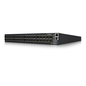 Interruptor InfiniBand HDR <span class=keywords><strong>de</strong></span> Mellanox Quantum(TM), 30 <span class=keywords><strong>puertos</strong></span> QSFP56, 2 fuentes <span class=keywords><strong>de</strong></span> alimentación (CA), <span class=keywords><strong>de</strong></span> doble núcleo X86, 1 unidad - Product Image 1