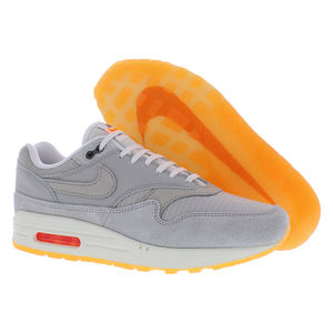 NIKE Air Max 1 PRM <b>Mens</b> <b>Shoes</b> Color: <b>Grey</b>/White 100% Authentic - Product Image 5
