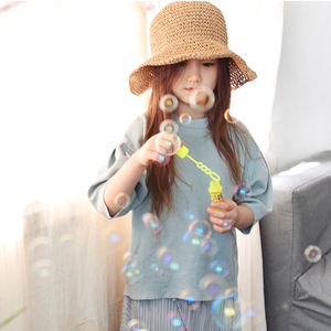 Logiciel de conception gratuit, T-shirt à manches 3/4 en coton 100% filé à l'anneau - Product Image 1