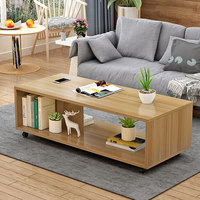 Offre Spéciale Table Basse Table d'Appoint Mobile Compacte Petite Table en Bois Blanche Table d'Appoint Moderne Étagère de Rangement Livraison Gratuite Simple