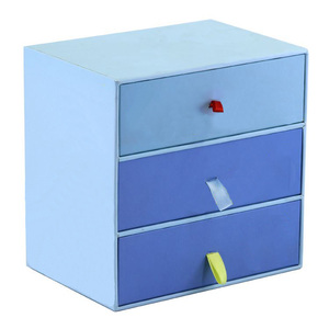 Nhà máy tùy chỉnh bán buôn phim hoạt hình dễ thương thiết kế các tông <span class=keywords><strong>3</strong></span> Tier ngăn kéo hộp hiển thị đa Tier lưu trữ bao bì hộp quà tặng - Product Image 3