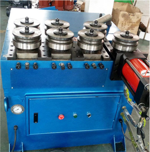 Dễ dàng hoạt động thủy lực CNC góc thép mặt bích cán cựu vòng tròn hình Máy Mới Ống thép không gỉ Bender động cơ - Product Image 2