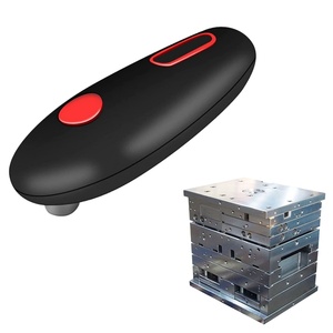 Custom <b>Enclosures</b> Making Injection Molding Hard <b>Plastic</b> Overmolded with Soft TPE - Product Image 1