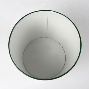 Usine vente directe blanc <span class=keywords><strong>Cactus</strong></span> élément métal Pot de fleur succulente planteur nouveau Style rond conteneur emballage/emballage cadeau - Product Image 6