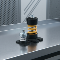 Einfache Installation Freistehender HVAC-Maschinenhalter Anti-Vibrations-Federhalterung Schwingungsisolator