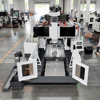 Centre d'usinage CNC à portique, fraiseuse à double colonne 5 axes 4 axes, robuste pour le traitement des moules