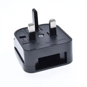 Uk To Eu Plug Adapter Manufacturer EU To UK Plug Adapter Travel Electric Household Fuse Type-G United Kingdom Adaptor Bs5733 Fused Travel Adapter