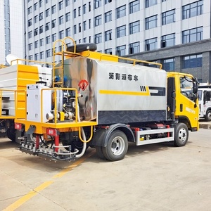 Foton 6 큐빅 자동 아스팔트 분배기 트럭 시립 도로 엔지니어링 포장 - Product Image 5