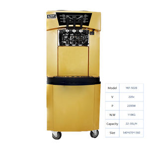 Máquina Comercial Automática para Helados en Espiral, para Heladerías y Tiendas, para Helados Suaves de Yogur, Frutas y Leche, Vertical - Product Image 2