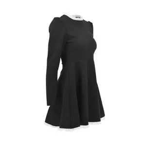 Tween kız elbise uzun kollu rahat elbise okul üniforması öğrenci kıyafetleri Dressy özel kostümleri Vintage