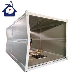 Proveedores verificados Estructura de acero Respetuoso con el medio ambiente Apilable Prefabricado Mini casa contenedor plegable Casa plegable 1 dormitorio - Product Image 2