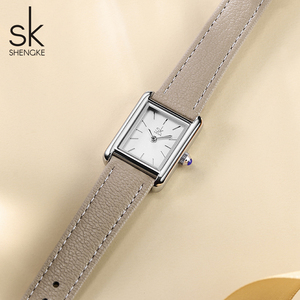 Reloj Cuadrado para Mujer, Sofisticado, Resistente al Agua, Minimalista y Elegante, con Correa de Cuero y un Atractivo Elegante - Product Image 2
