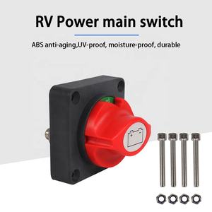 HEYRV उच्च गुणवत्ता पुराना वापस सामान 12V 24V 200A एबीएस विरोधी उम्र बढ़ने निविड़ अंधकार घुंडी बटन आर. वी. नौका कारवां बिजली स्विच - Product Image 2