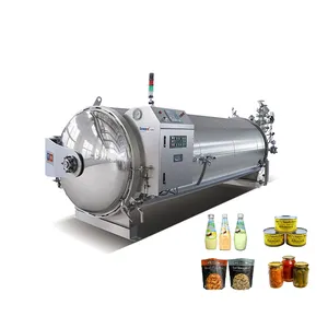 sumpot water spray retort autoclave sterilization machine food