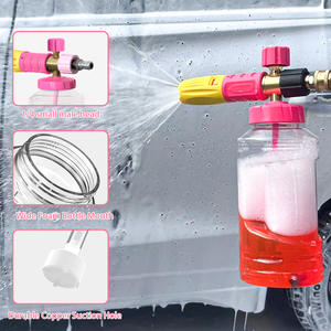 Cañón de Espuma para Nieve de Alta Presión, Botella Transparente, Pistola de Pulverización para Lavado de Autos - Product Image 2