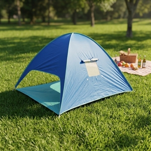 Tente de plage en promotion, abri solaire, auvent de plage pour le <span class=keywords><strong>camping</strong></span> en plein air, le sport et les pique-niques - Product Image 4