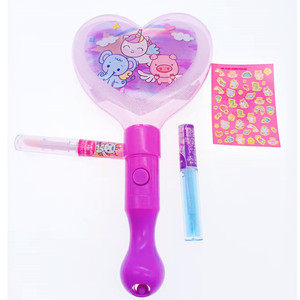 Set di trucco cosmetico per bambini di bellezza per ragazze con specchio magico - Product Image 4