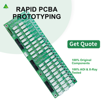 Circuit imprimé de conception d'usine pour service de circuit imprimé, BMS Lithium-Ion 48V, RS485/CAN/UART, PCBA onduleur certifié pour répartiteur de signal, BMS intelligent