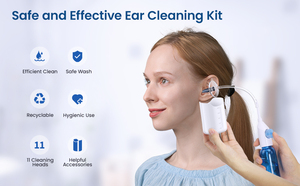 Kit Elettrico Intelligente per la Pulizia delle Orecchie con Acqua, Macchina Portatile per la Rimozione del Cerume Domestica - Product Image 5