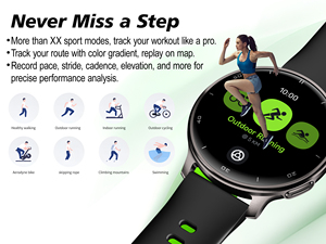 2025 Người Đàn Ông Của & Phụ Nữ Của Amoled Thông Minh Đồng Hồ Cho Thể Thao Tập Thể Dục Tương Thích Với <span class=keywords><strong>iPhone</strong></span> Android Trả Lời Cuộc Gọi Tin Nhắn Nhắc Nhở Chức Năng - Product Image 2