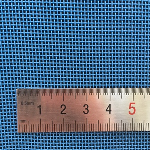 Màu xanh lưới băng tải thực phẩm lớp Polyester lưới chịu nhiệt độ cao sấy lưới - Product Image 2