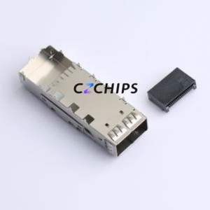 QSFPK-PF-02 Gold Finger Connector Connector Whole Sale Electronic Component Chips Supplier & BOM Service - Product Image 1