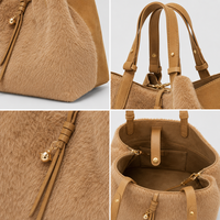 Sac à main de luxe en cuir véritable personnalisé d'usine en de veau pour femmes poignée supérieure sacs à main de mode vintage