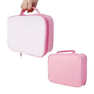 Sac à déjeuner personnalisé en sublimation, sac à déjeuner portable en polyester avec fermeture éclair pour étudiants et enfants - Product Image 3