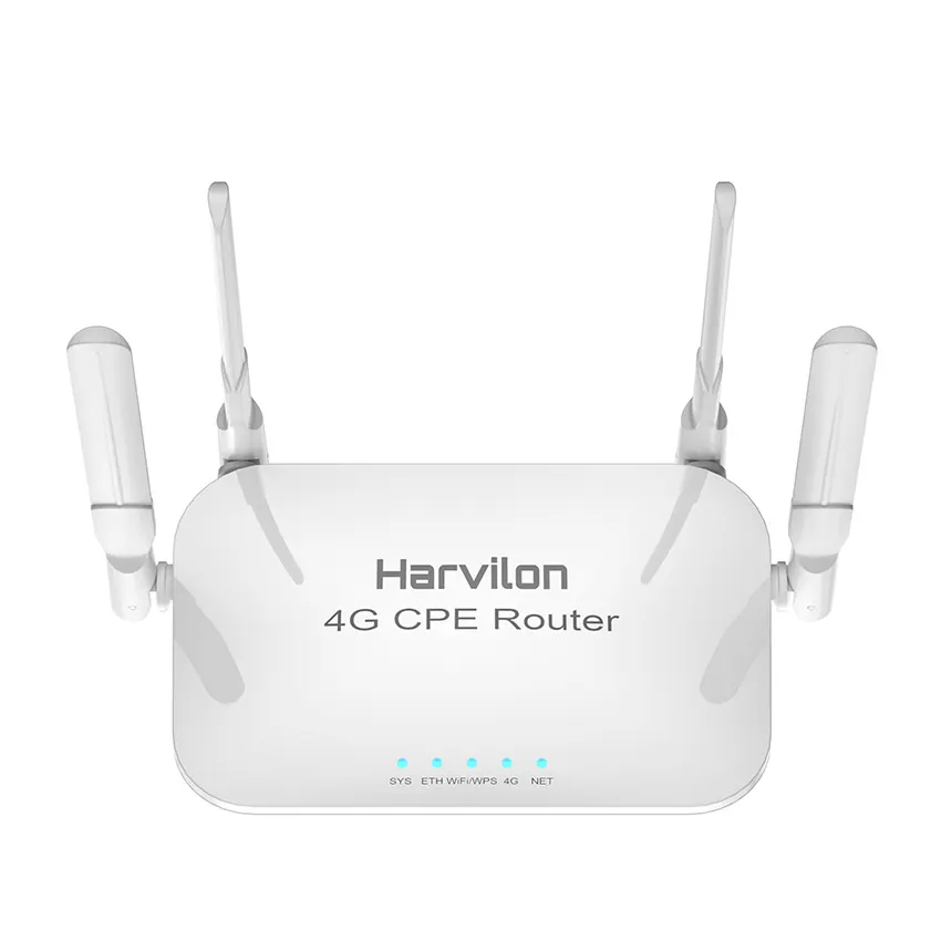 Venta caliente Routers inalámbricos 2,4 GHz 300Mbps Ethernet 3 puertos Lan Red Ap 4G Lte Cpe Wifi Router Modem con ranura para tarjeta Sim