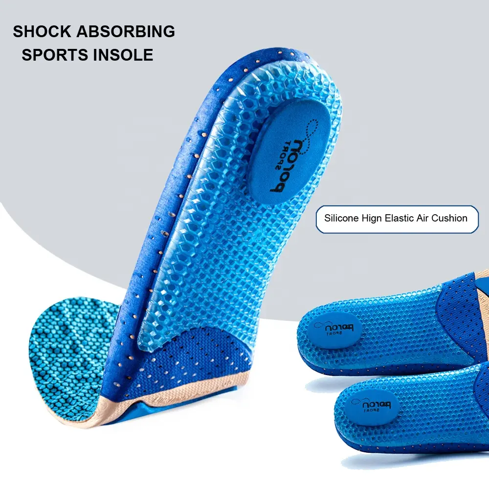 Arch Supports Orthotics Inserts Relieve Flat Feet High Arch Foot Pain Sports Orthopedic Insoles Honeycomb Running Insole HA00010