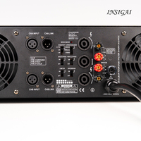 CA38 2 kanal 1300 Watt profesyonel ses ses ekipmanı pa sistemi amplifikatörler Dj Subwoofer Stereo 3u yüksek pa güç amplifikatörleri