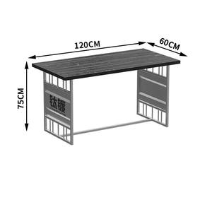 Conjunto de Mesa y Sillas de Bambú Estilo Industrial Personalizable para Uso Comercial en Cafeterías, Gimnasios, Tiendas de Té con Leche y Bares Musicales - Product Image 4