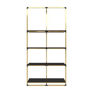 Sang Trọng Chất Lượng Túi Xách Cửa Hàng Kim Loại Tùy Chỉnh Thép Không Gỉ 3 Hàng Cao Gót <span class=keywords><strong>Wall</strong></span> Mount Bán Lẻ Giày Hiển Thị Giá - Product Image 3