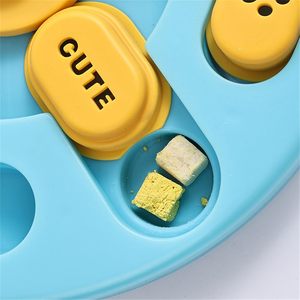 Wholesale <b>Sliding</b> Modulel Intelligence Feeding Toy Slow Feeders Puzzles Bowl for Mental Enrichment and Training - Product Image 6