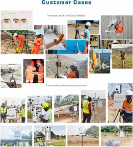 Safewill 4-in-1 tragbarer digitaler Gasana lysator Detektor Schall licht alarm Diffusions probenahme UEG CO H2S O2 Reinheit analysator SIL - Product Image 5