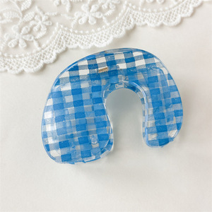 Pinces à cheveux en plastique acrylique transparentes pour femmes, petites pinces à cheveux pour cheveux épais - Product Image 5