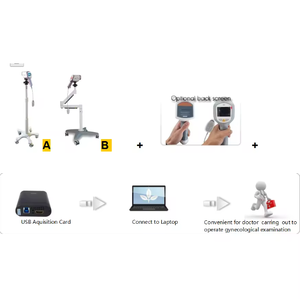 Amain <span class=keywords><strong>Colposcope</strong></span> ginekologi Video Digital definisi tinggi <span class=keywords><strong>Colposcope</strong></span> troli multifungsi - Product Image 5