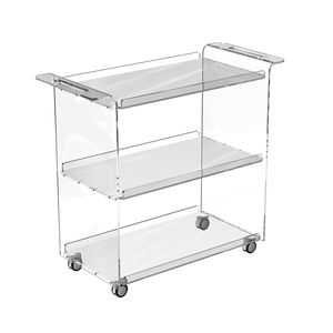 Акриловая тележка для обслуживания отеля - Product Image 3