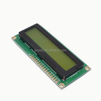 Écran LCD bleu vert 1602A 5V 16x2 Écran d'affichage à cristaux liquides rétroéclairé Module LCD1602